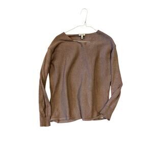Ella Moss V-Neck Sweater Womans L